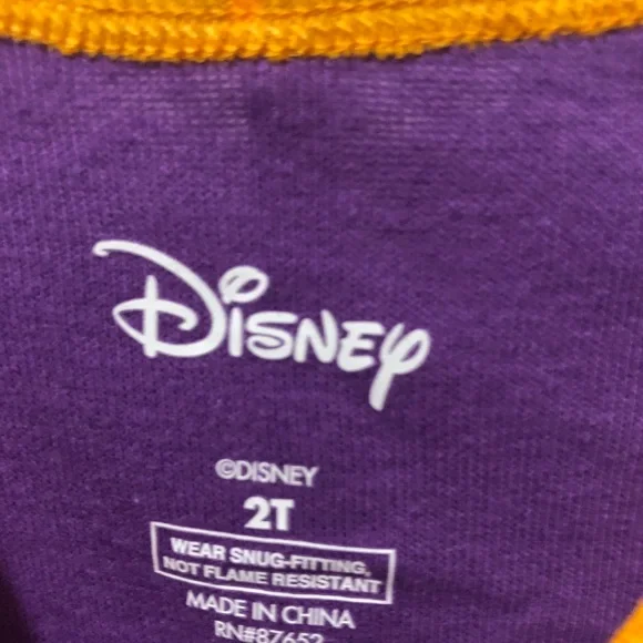 Disney for Kohls Mickey & Minnie Halloween Pajama Set 2 Piece New 2T - Picture 9 of 16